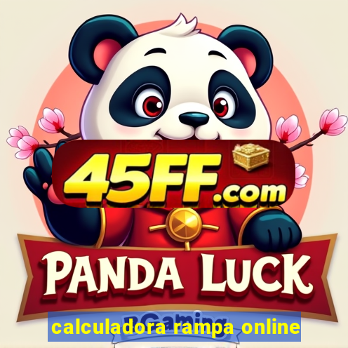 calculadora rampa online